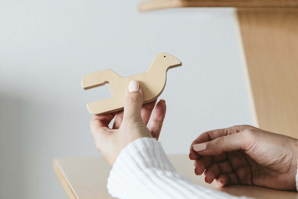 Takahē Headphone Hanger, Desk Headphone Hanger, Headphone Bird Hanger, Bird headphone hanger - Limber