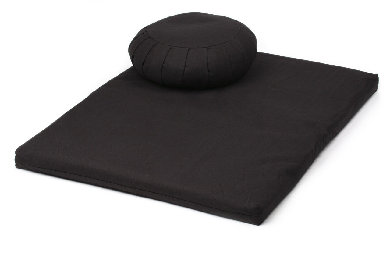 Floor Sitting Cushion, Meditation Cushion, Zafu Cushion, Limber Floor Cushion, Limber,Black