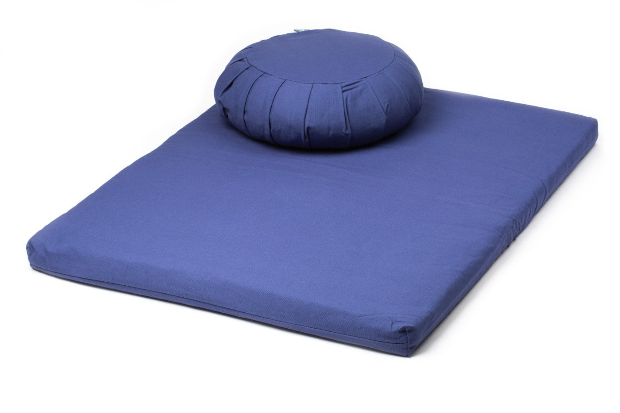 Floor Sitting Cushion, Meditation Cushion, Zafu Cushion, Limber Floor Cushion, Limber, Blue