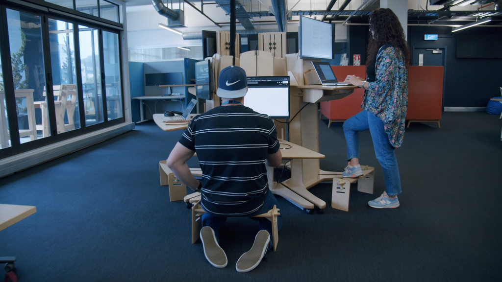 Limber Desks in office setting